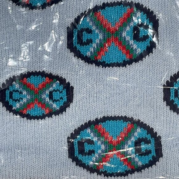 Cross Colours Beanie & Scarf Set — Logo Knit Light Blue — NWT Sealed Giftable - Picture 4 of 10